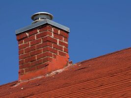 chimney, fireplace, house